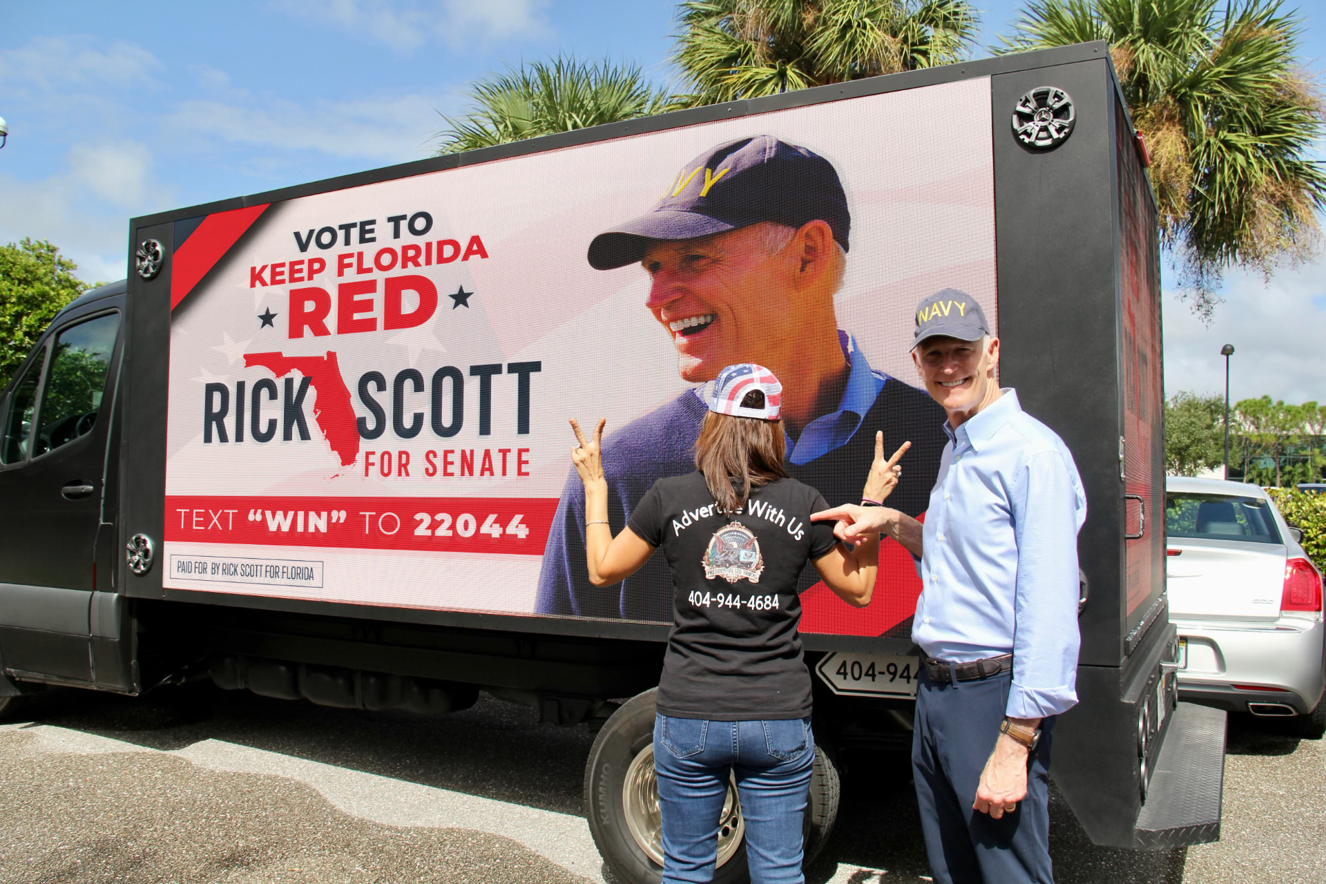 Presidential LED Trucks — crystal clear mobile billboard screens